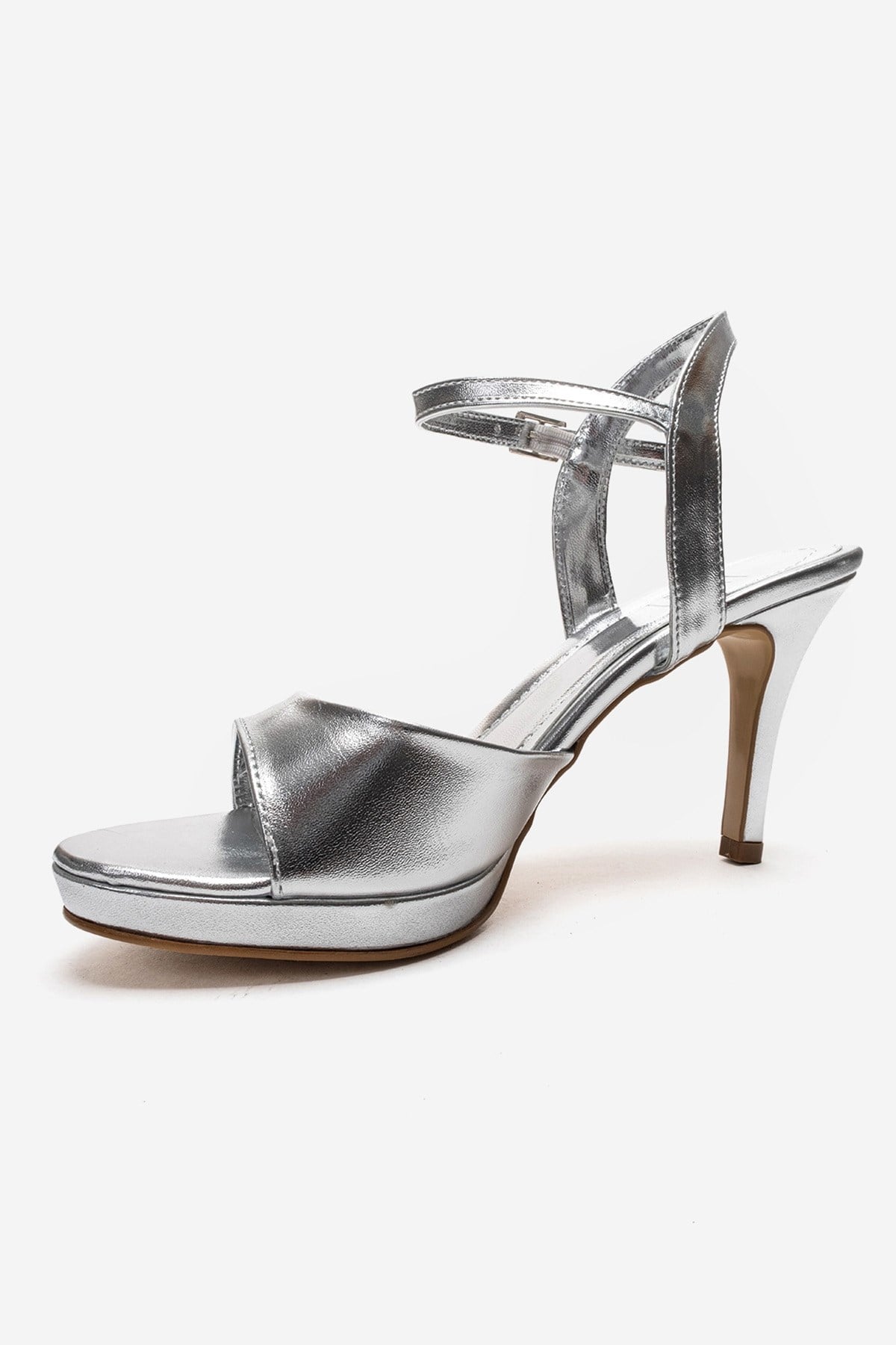 POISE - Silver Platform Stiletto Pump (Women)
