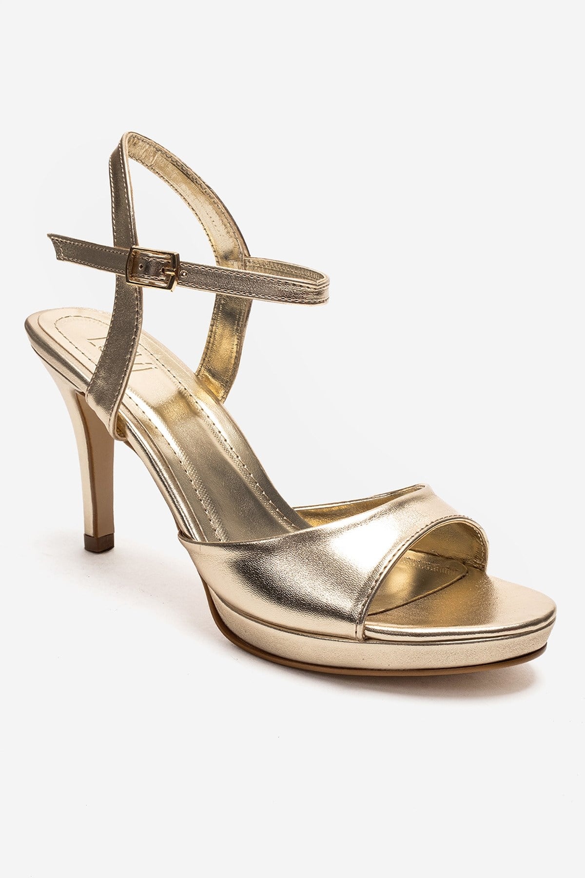 POISE - Gold Platform Stiletto Pump (Women)