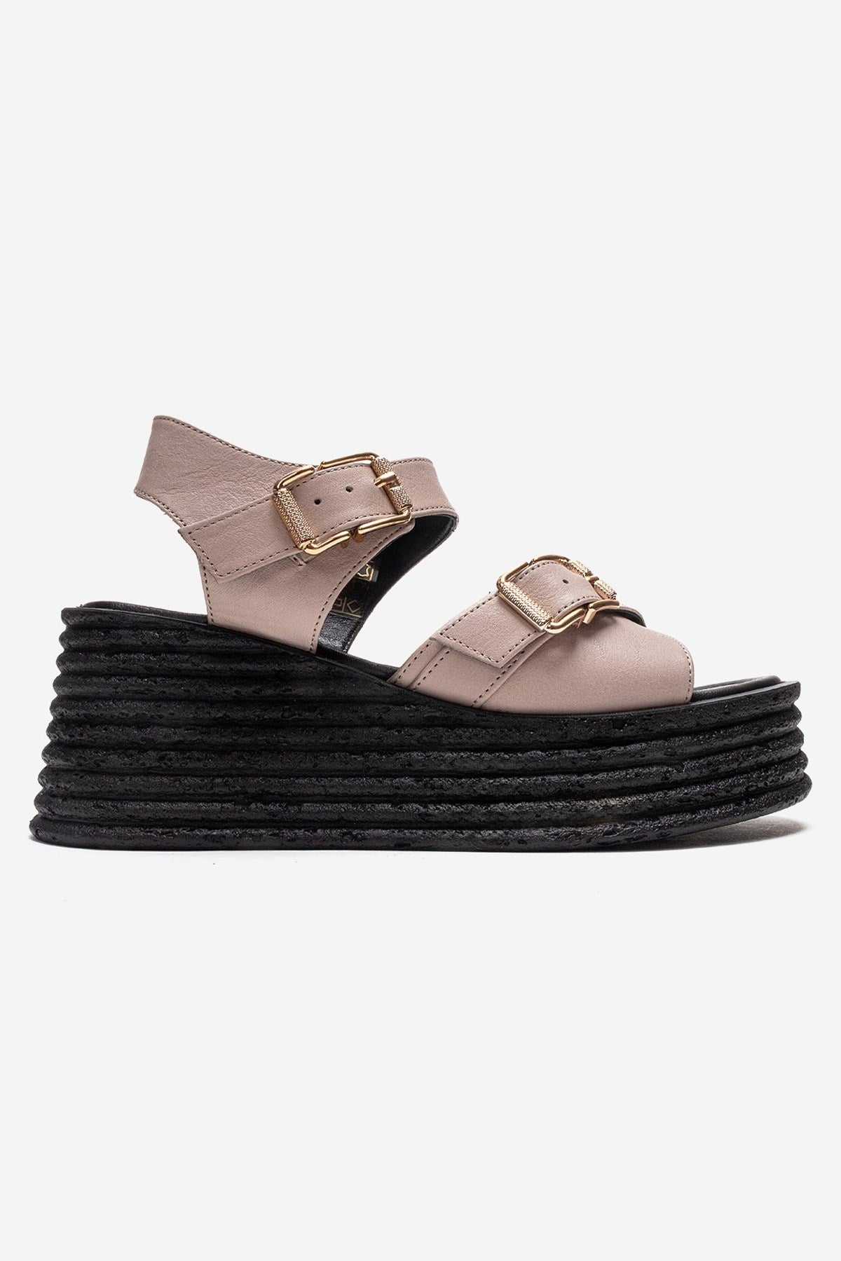 MIRETTE - Off-White Genuine Leather Platform Sandal (Women)