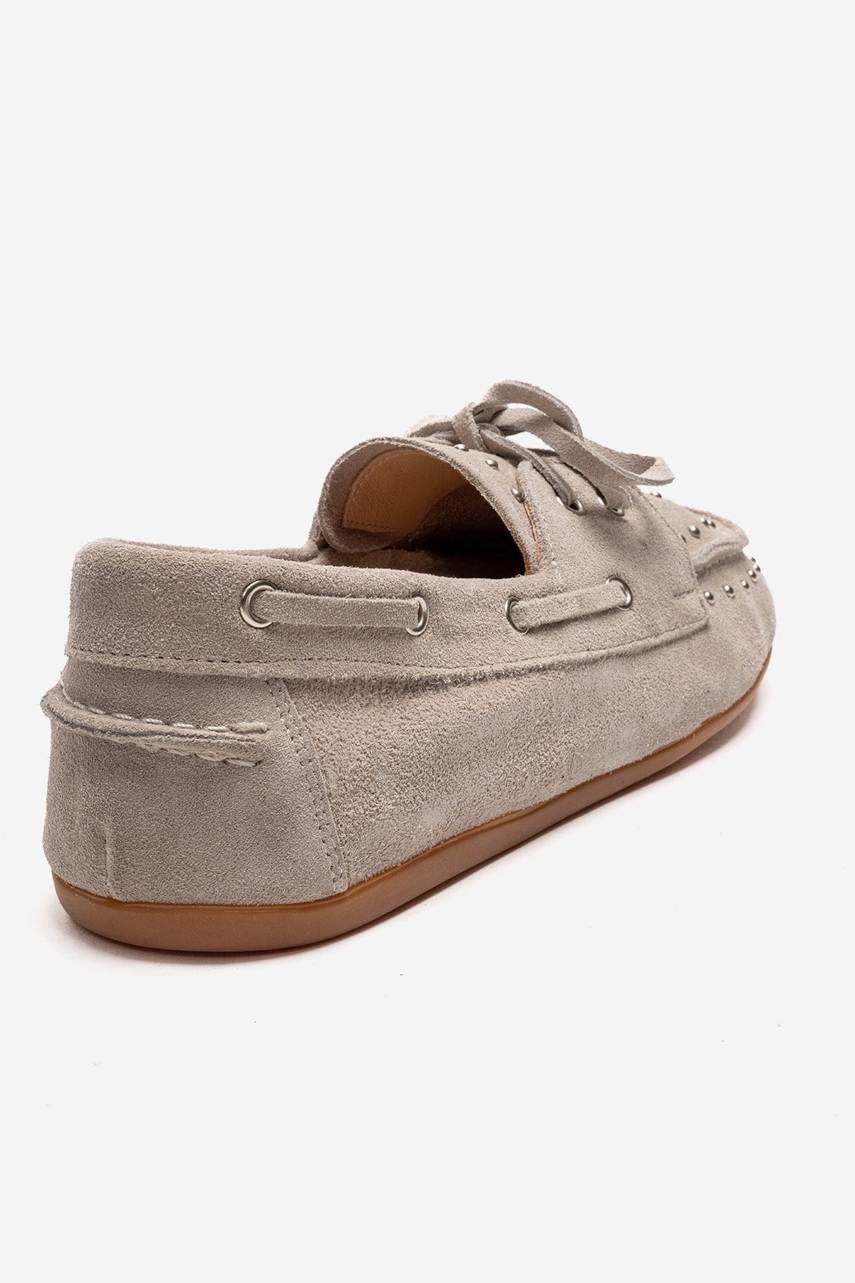 CUESTA - Beige Genuine Suede Leather Loafer (Women)