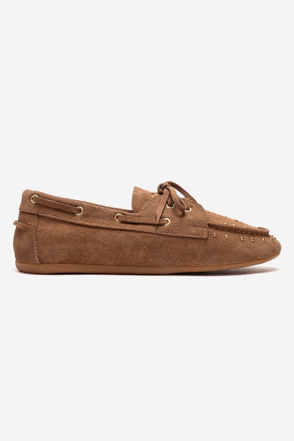 CUESTA - Taupe Genuine Leather Loafer Shoe (Women)