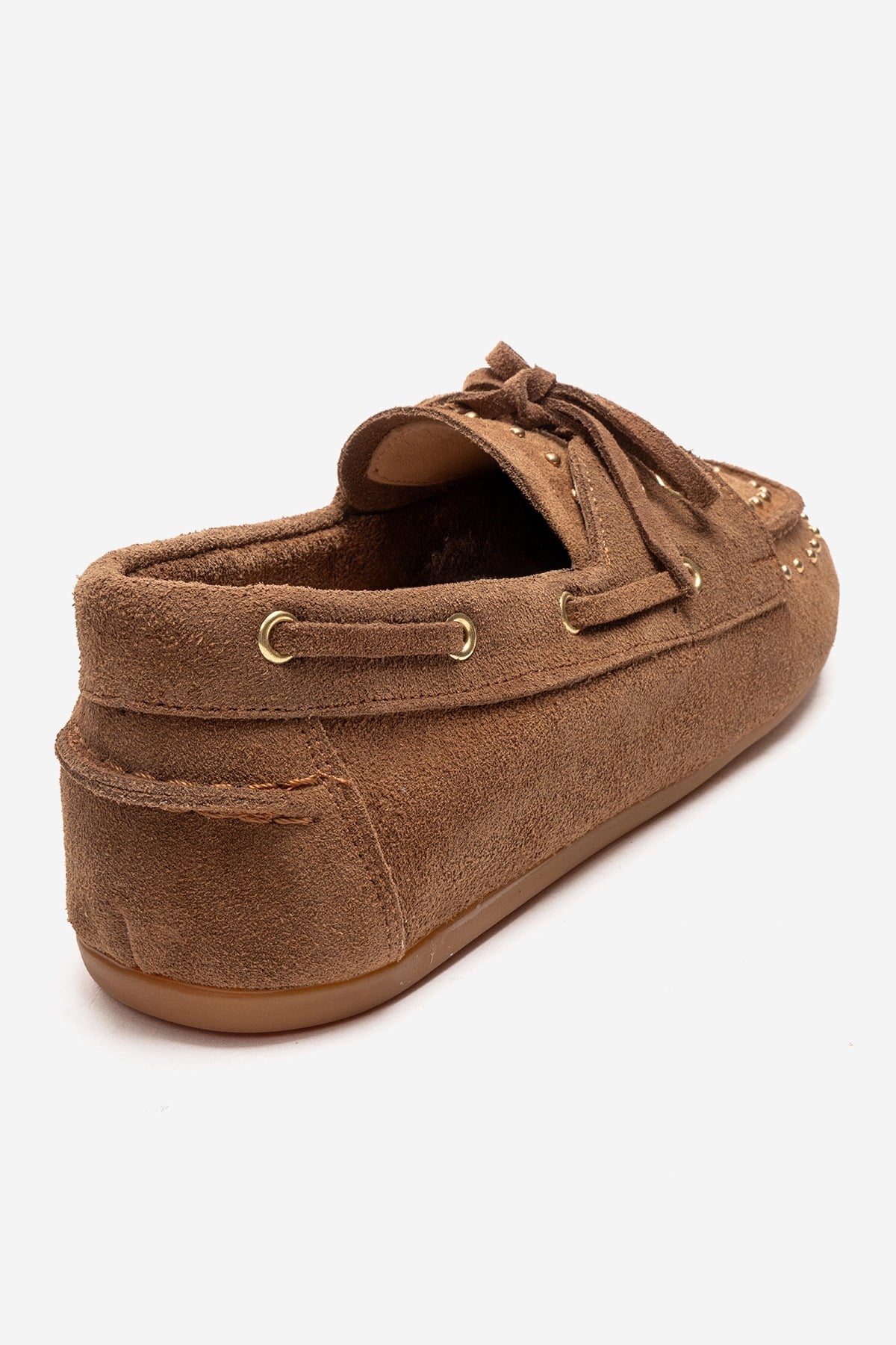 CUESTA - Taupe Genuine Leather Loafer Shoe (Women)