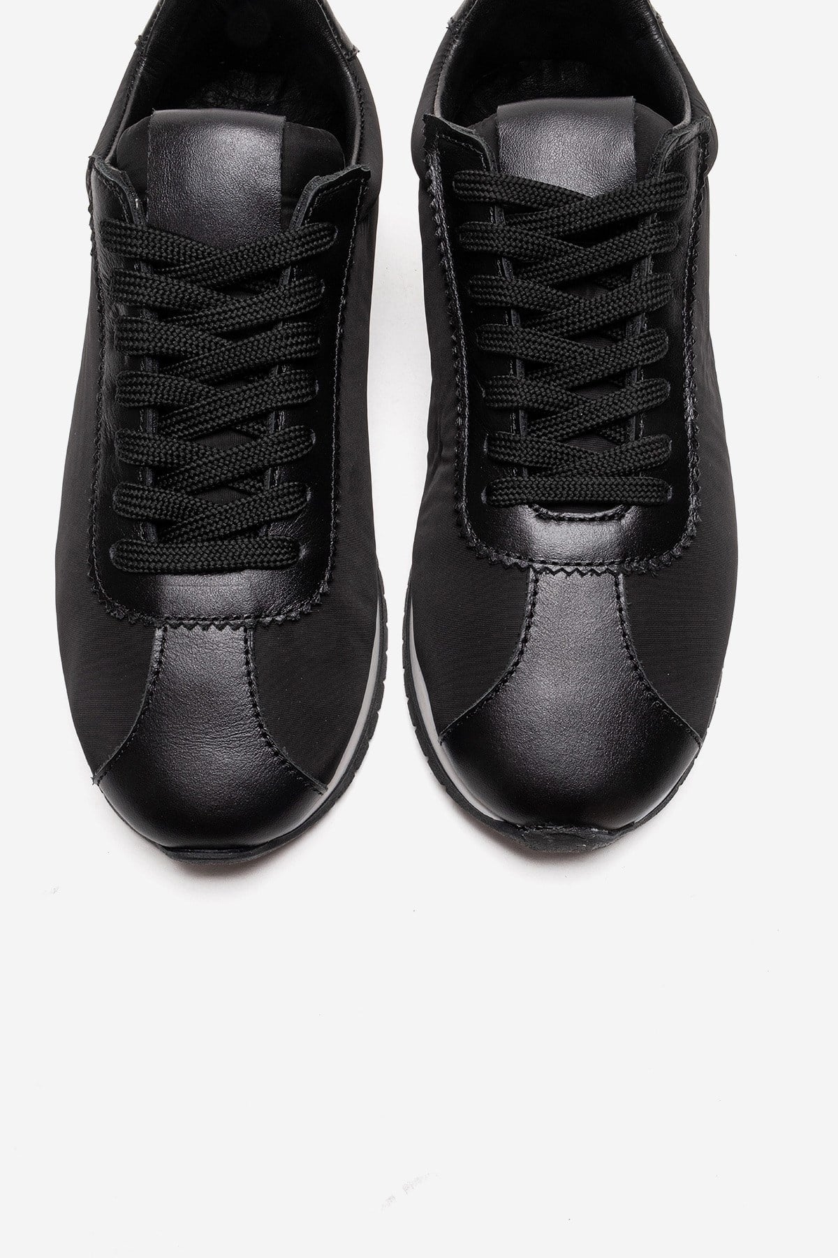 UNICA - Black Genuine Leather Sport Shoe (Women)