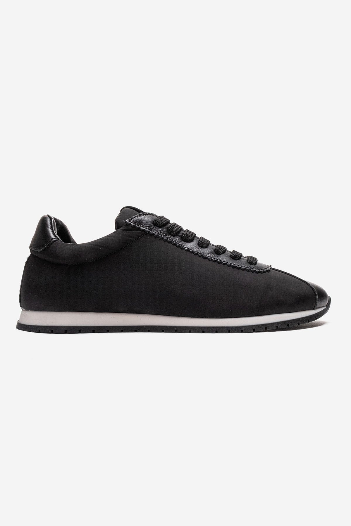 UNICA - Black Genuine Leather Sport Shoe (Women)