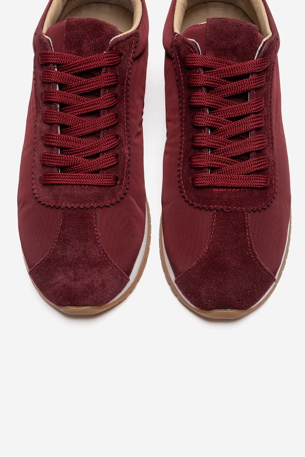 UNICA - Burgundy Genuine Leather Sneaker (Women)