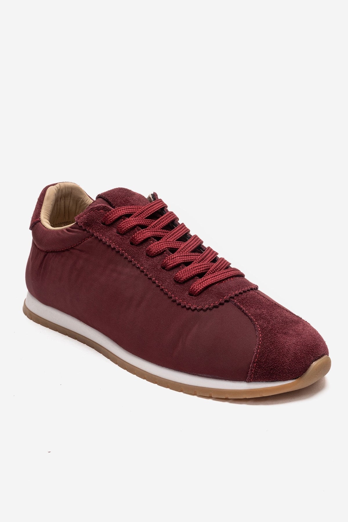 UNICA - Burgundy Genuine Leather Sneaker (Women)