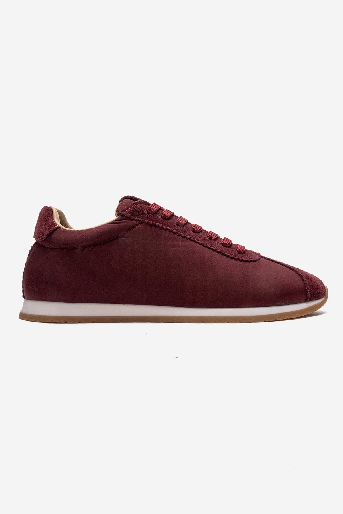 UNICA - Burgundy Genuine Leather Sneaker (Women)