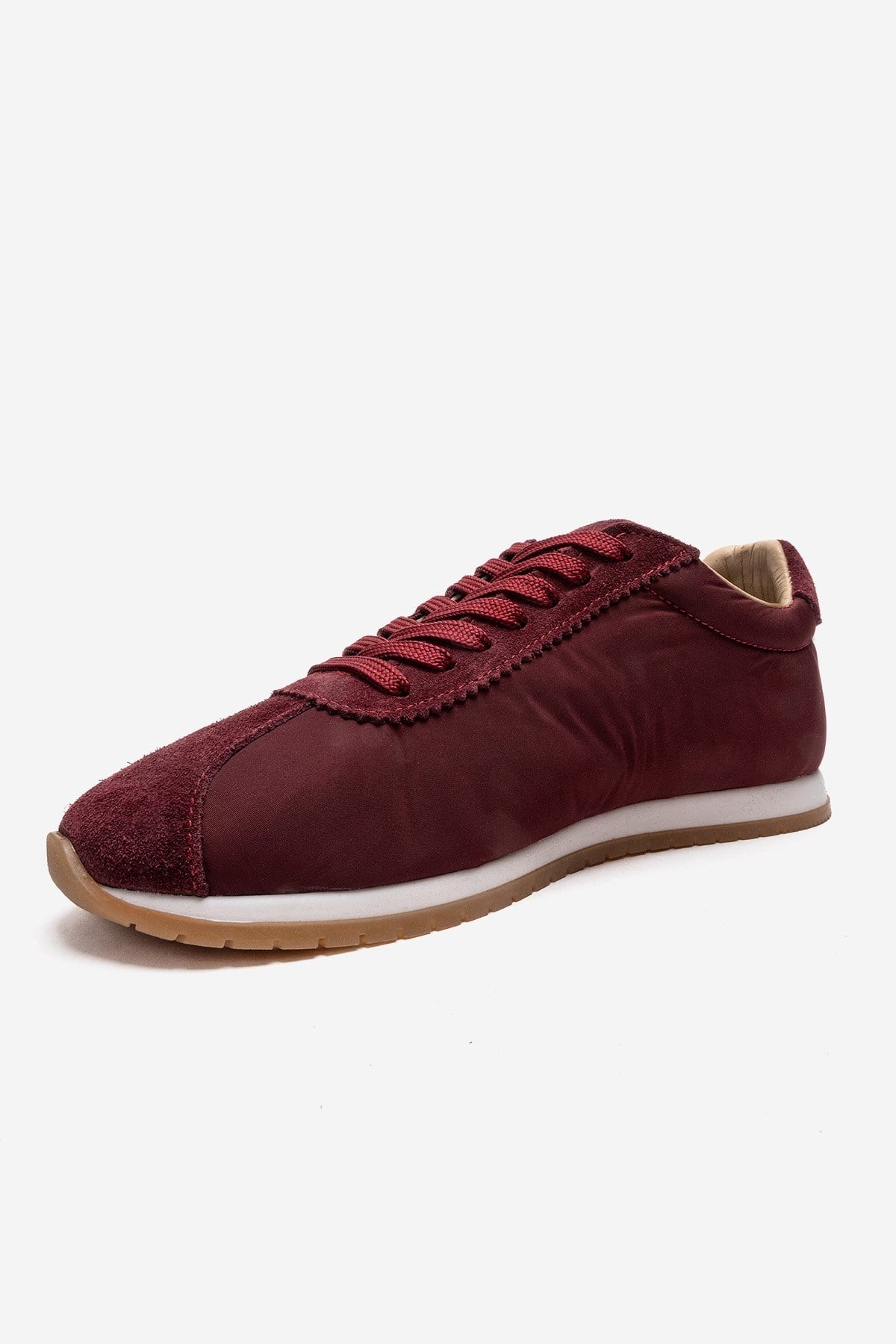 UNICA - Burgundy Genuine Leather Sneaker (Women)
