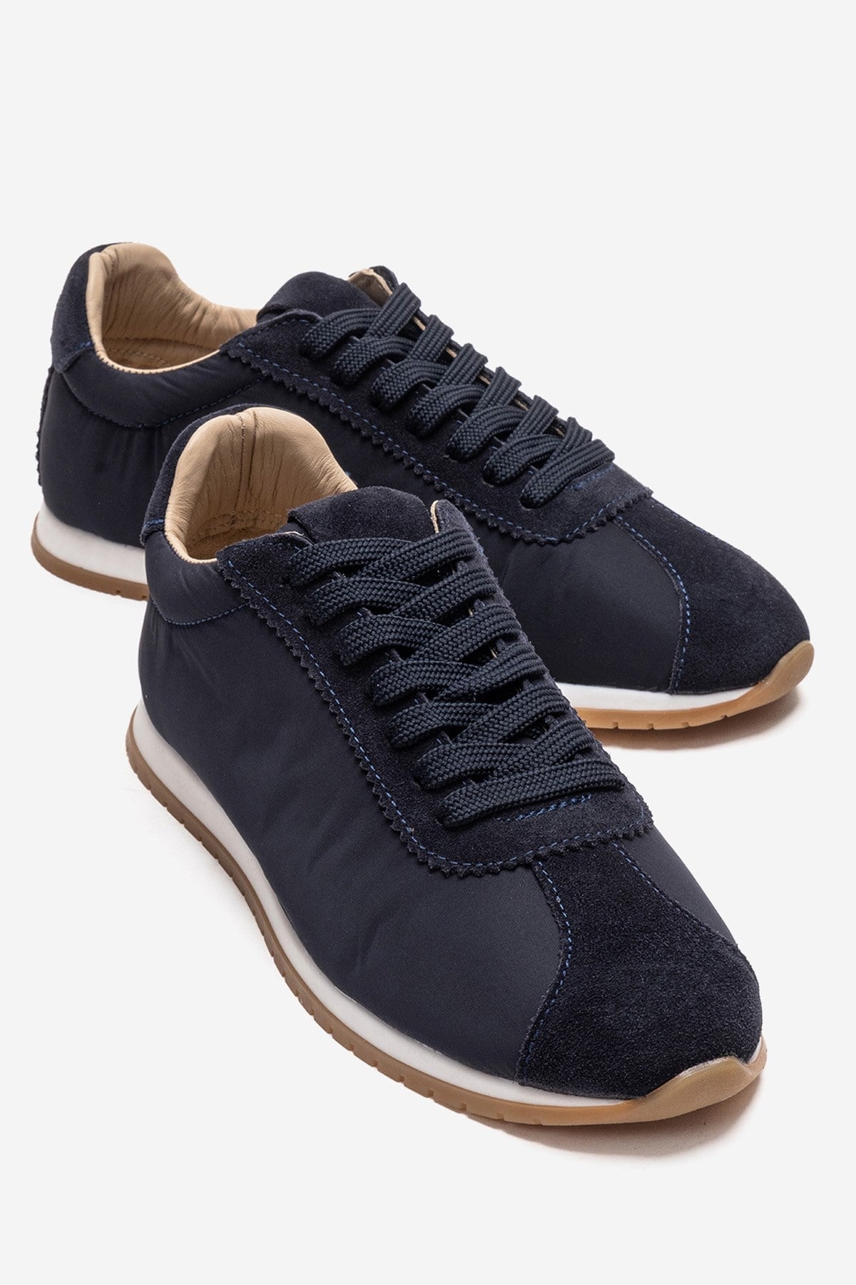 UNICA - Navy Genuine Leather Sneaker (Women)