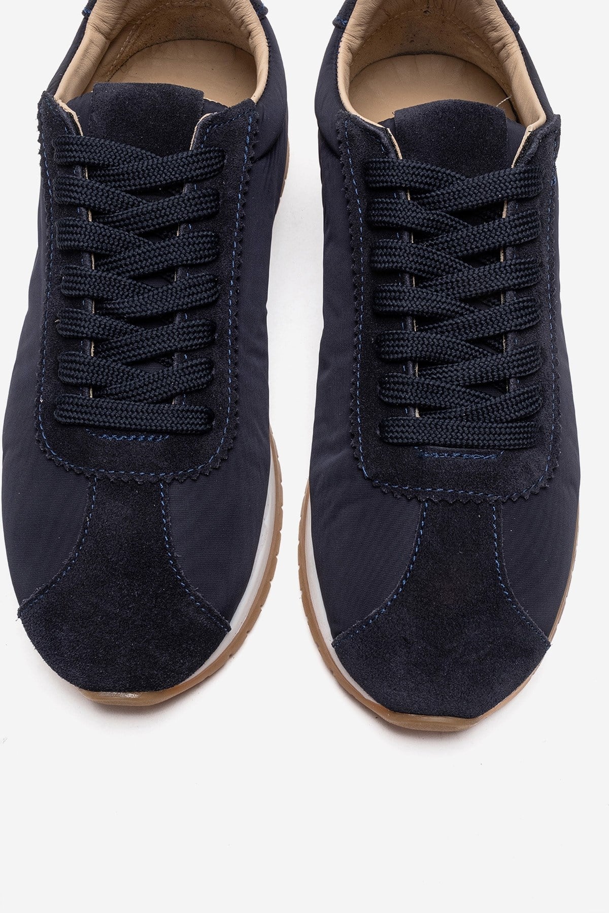 UNICA - Navy Genuine Leather Sneaker (Women)