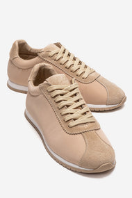 UNICA - Beige Genuine Leather Sneaker (Women)