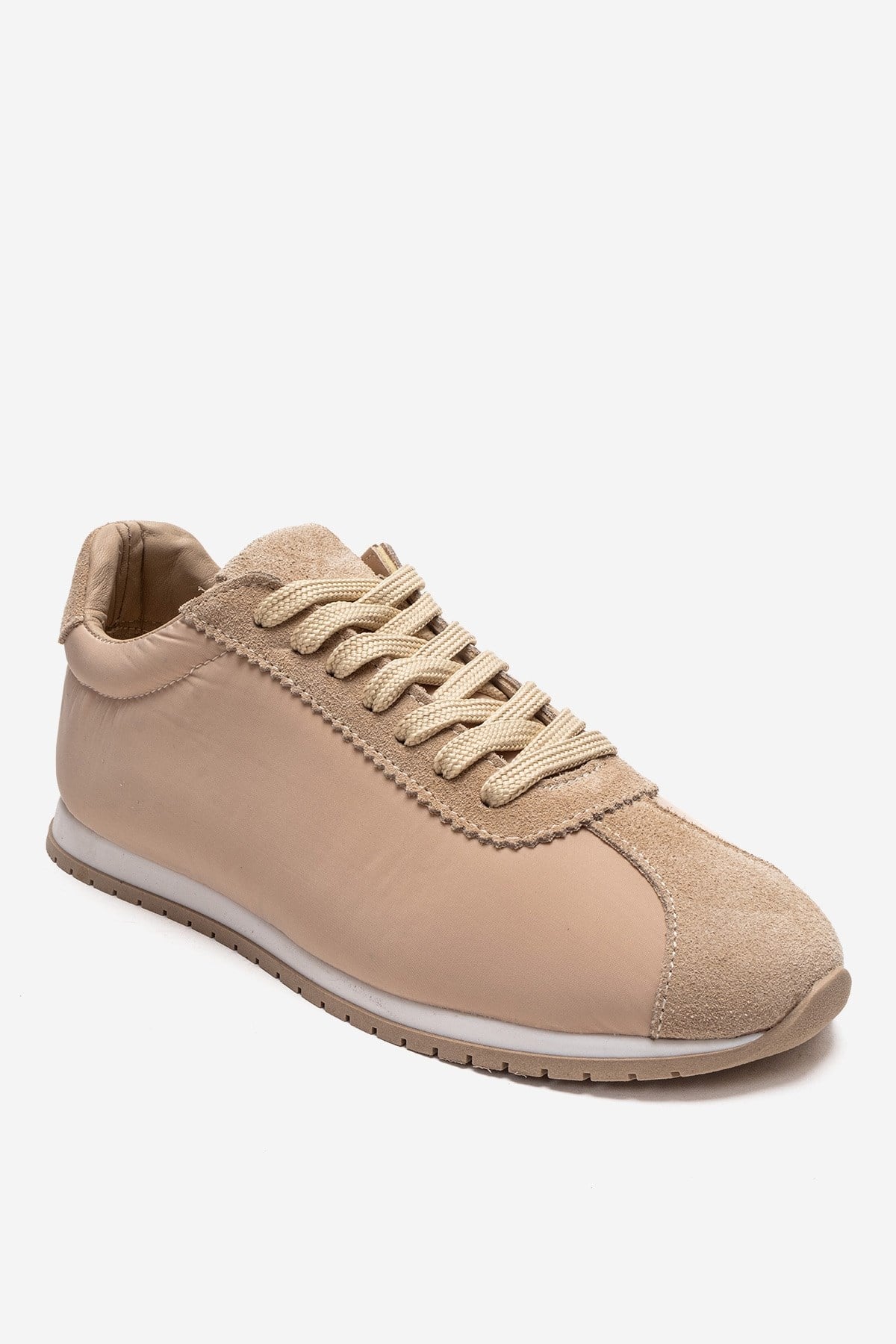 UNICA - Beige Genuine Leather Sneaker (Women)