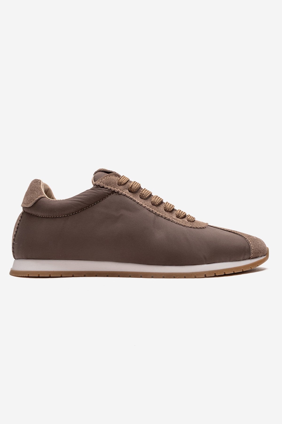UNICA - Taupe Genuine Leather Sneaker (Women)