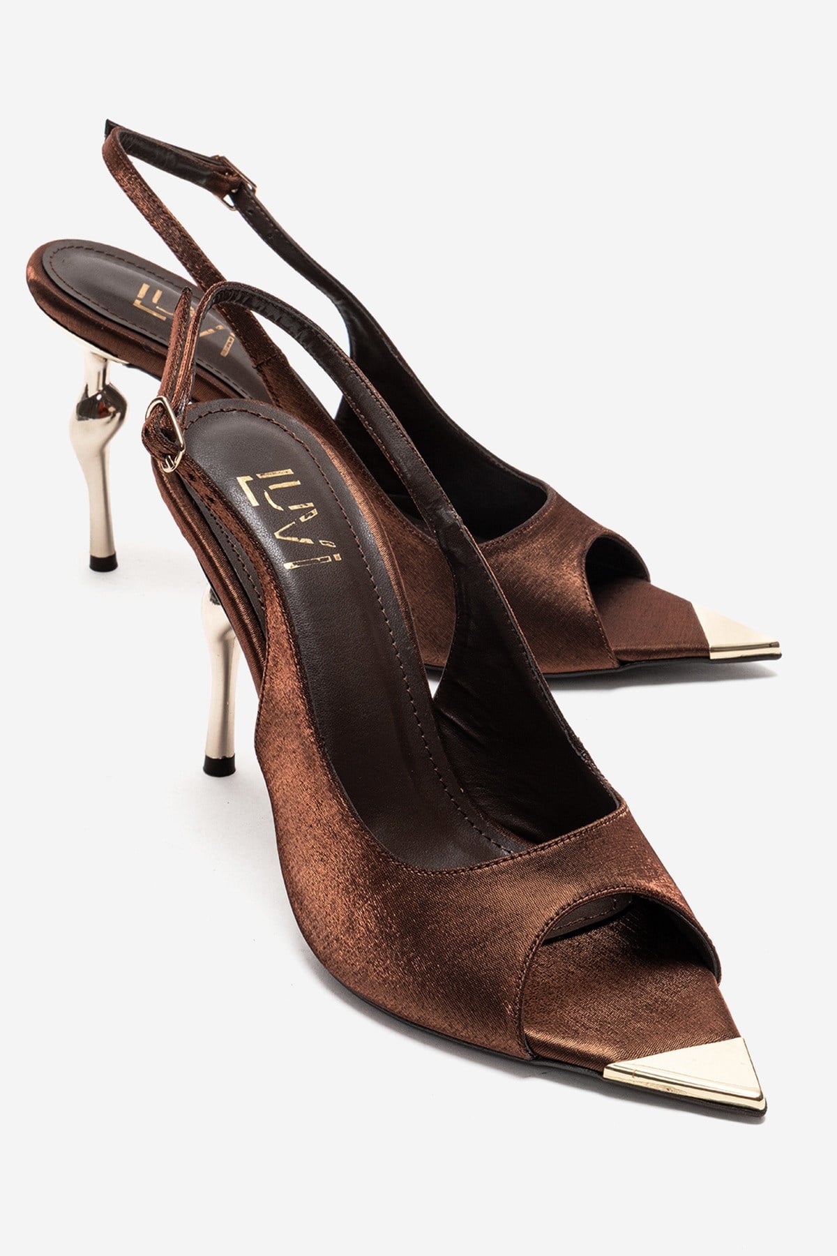 AMORE - Bronze Slingback Stiletto Pump (Women)