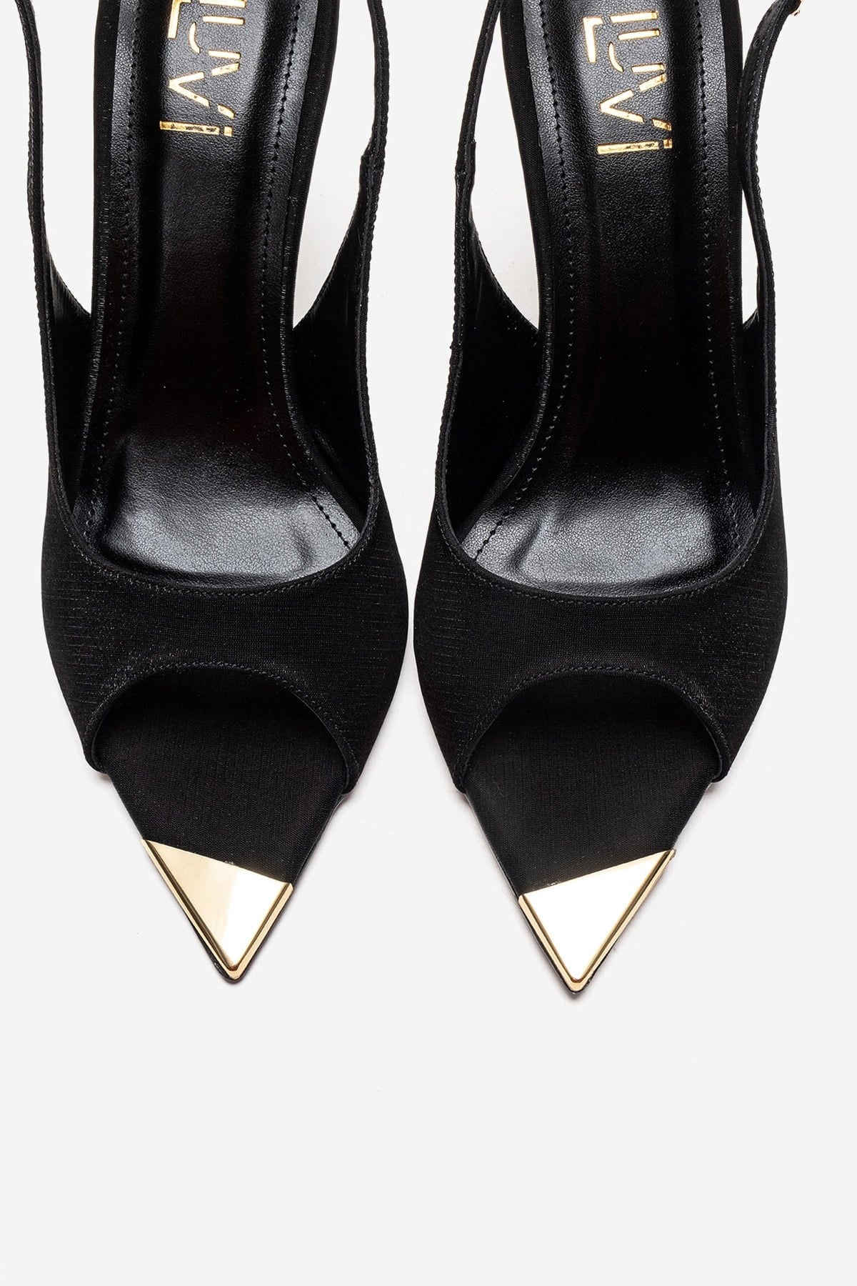 AMORE - Black Slingback Stiletto Pump (Women)