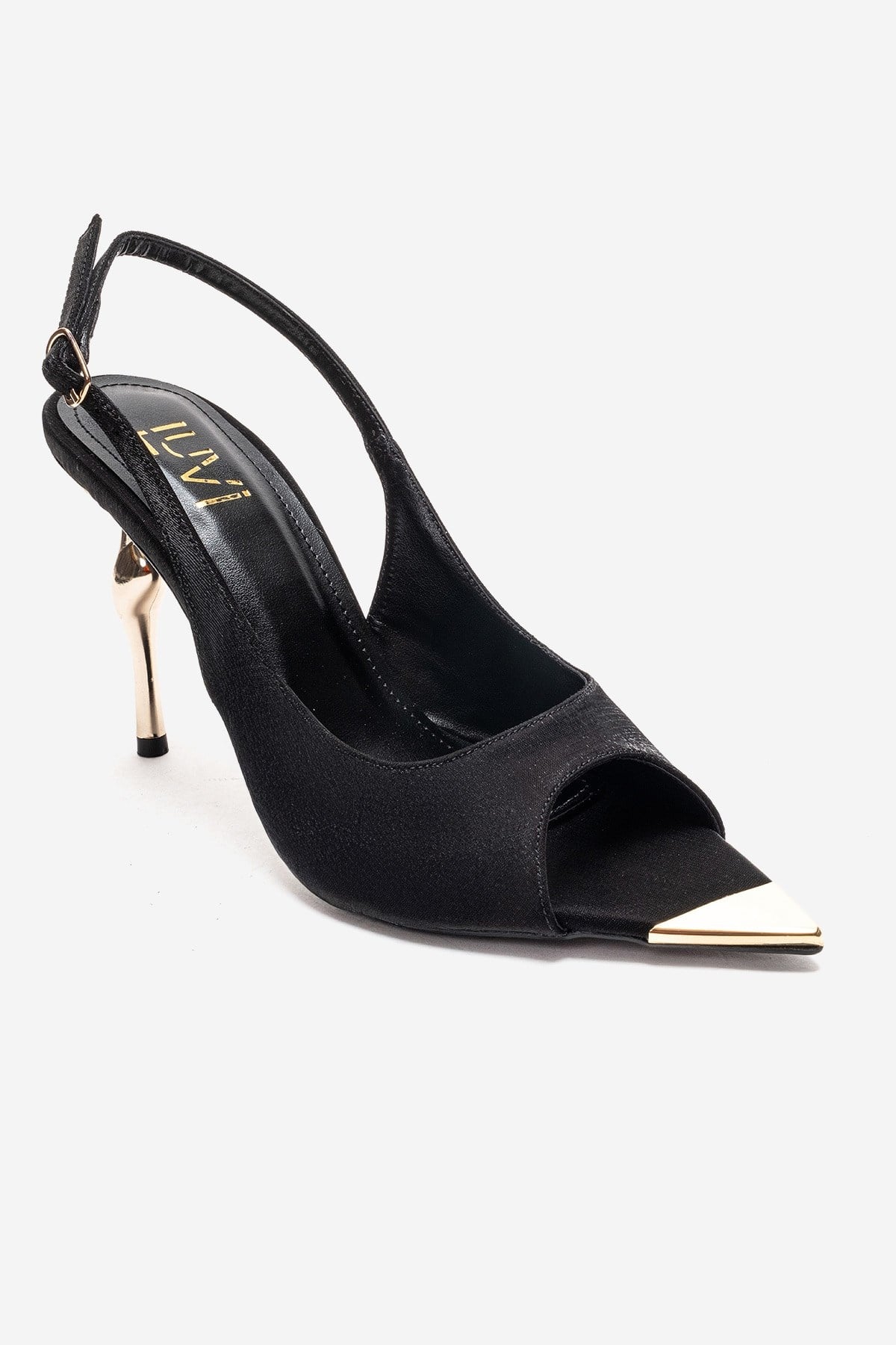AMORE - Black Slingback Stiletto Pump (Women)