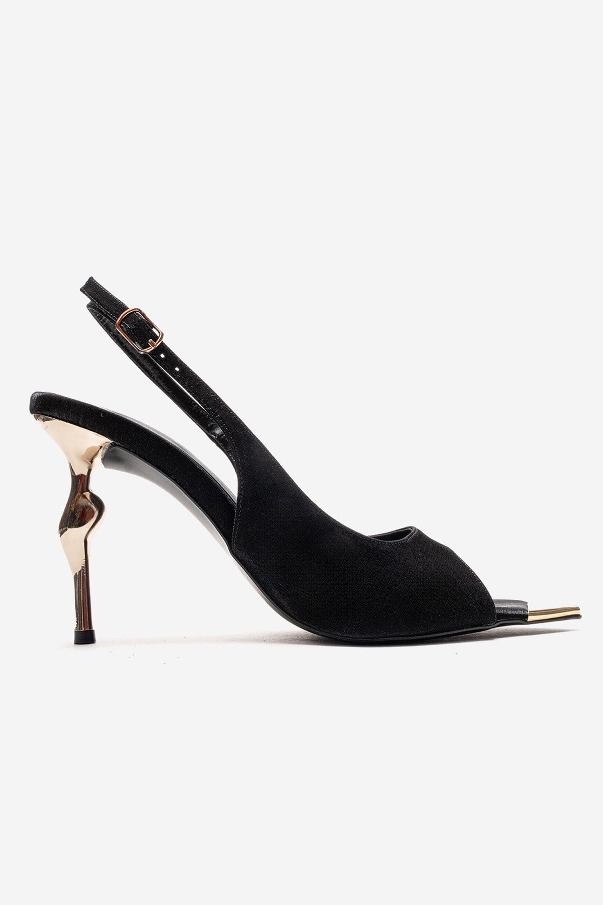 AMORE - Black Slingback Stiletto Pump (Women)