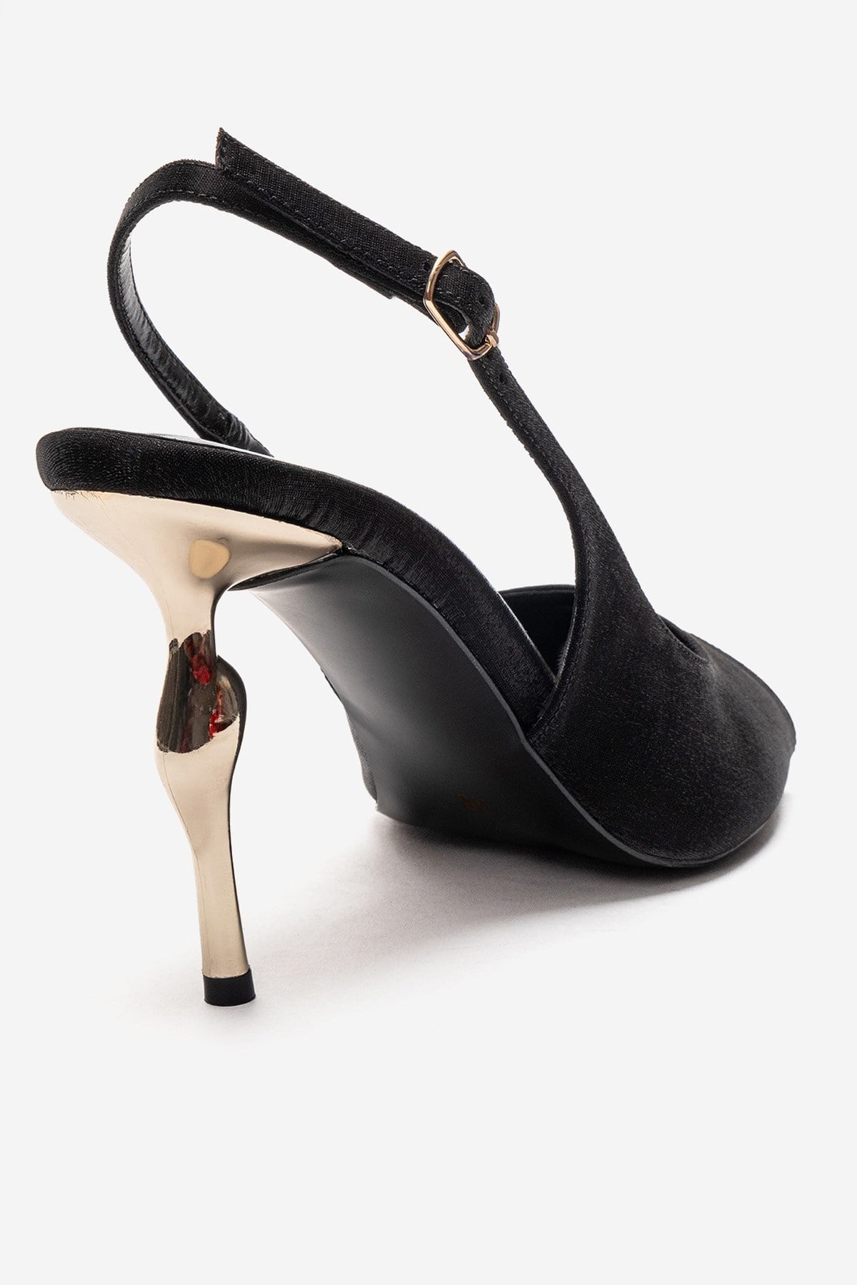 AMORE - Black Slingback Stiletto Pump (Women)