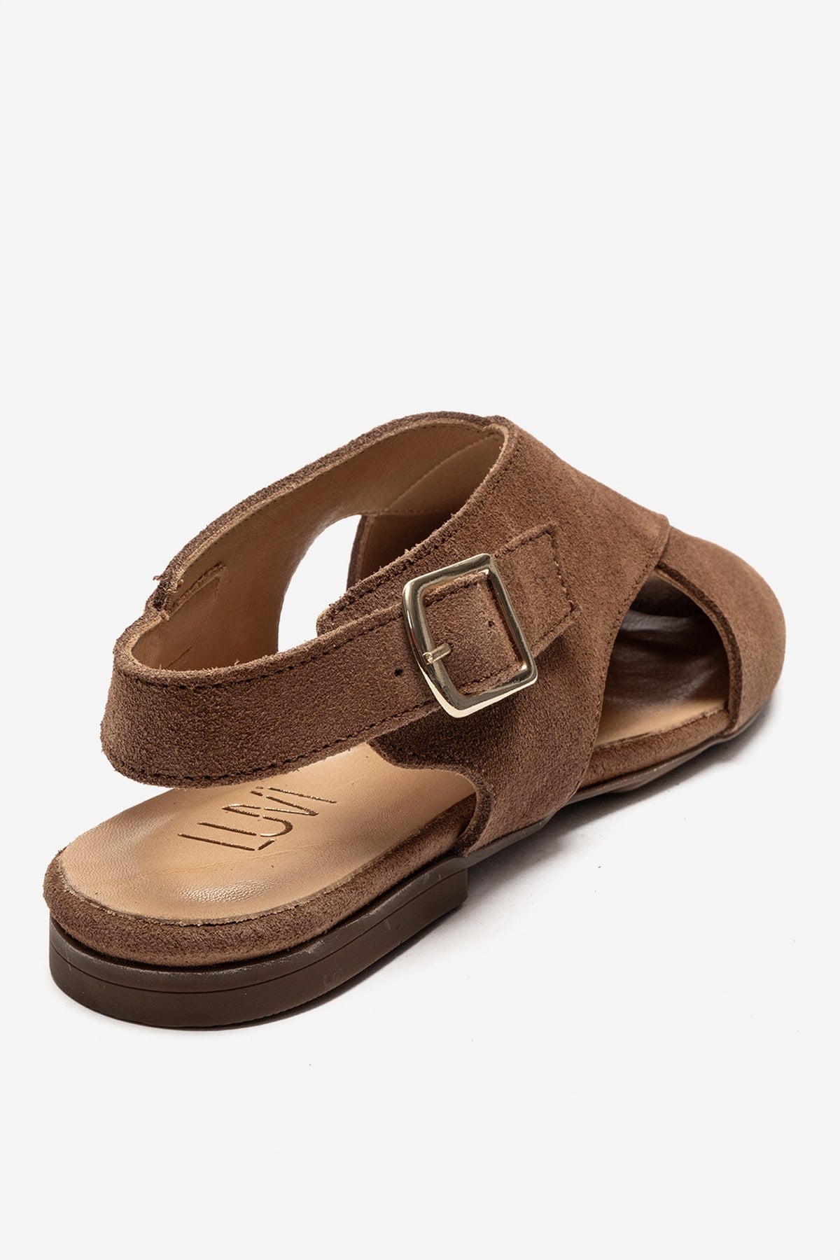 Monaro - Taupe Genuine Leather Sandal (Women)