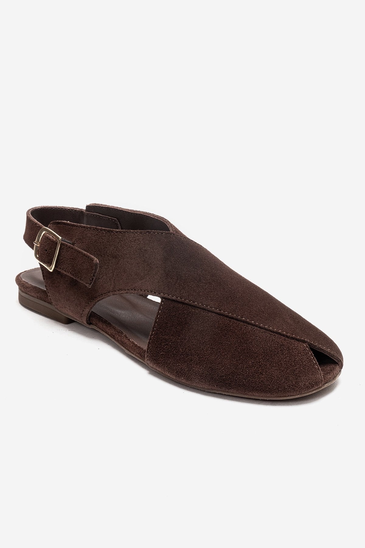 Monaro - Brown Genuine Leather Sandal (Women)