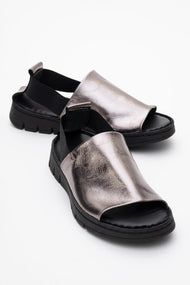 Londoi - Crystal Elastic Strap Leather Sandal (Women)