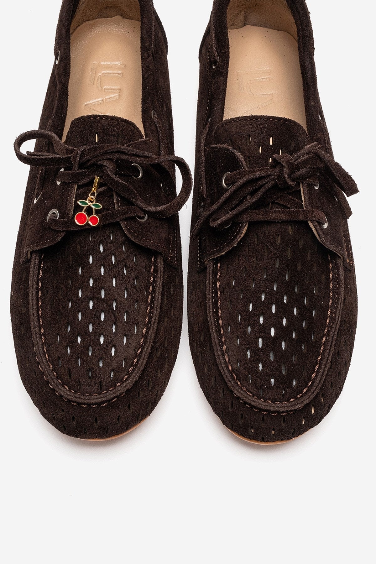 Stevo - Cognac Genuine Leather Lace-Up Loafer (Women)