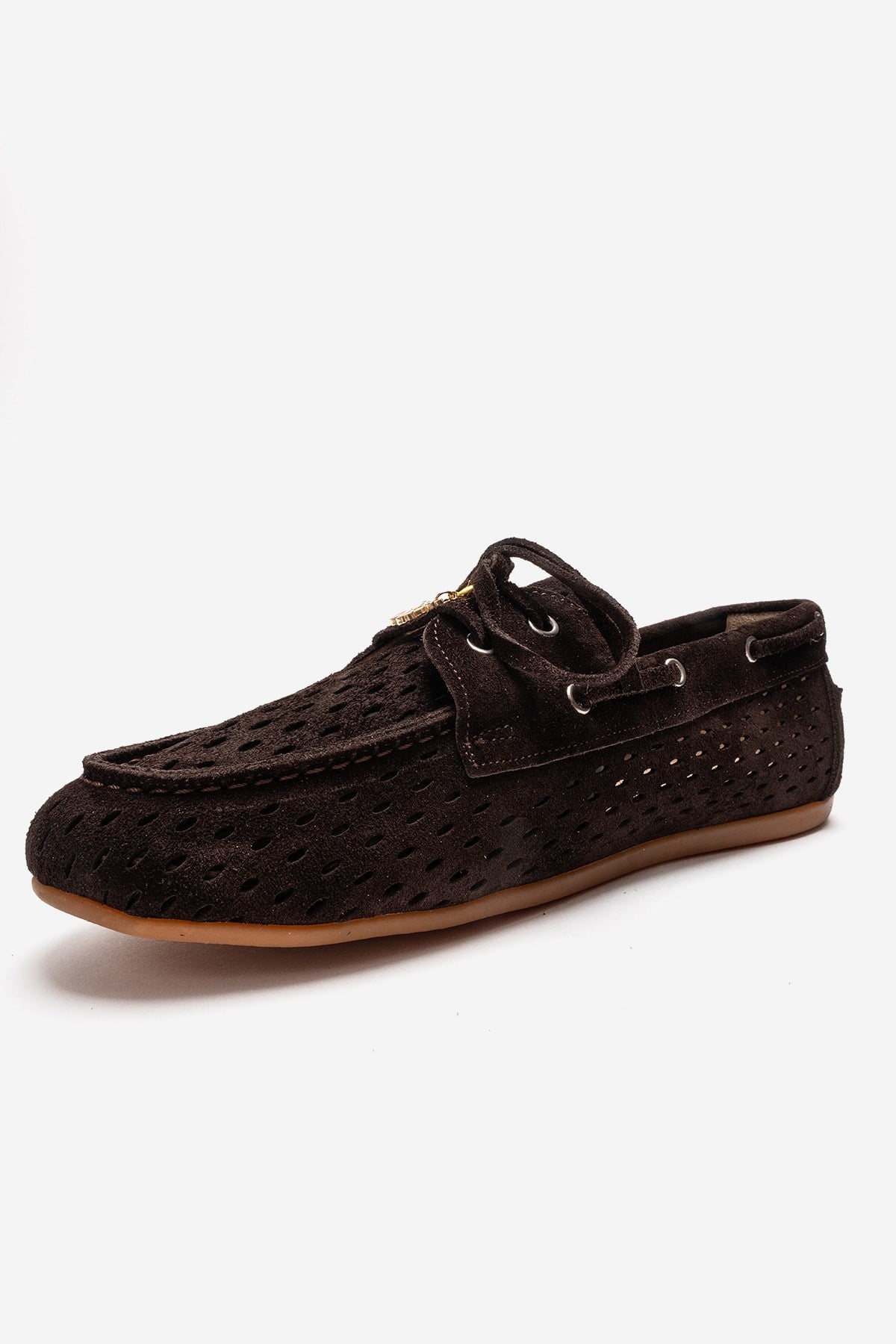 Stevo - Cognac Genuine Leather Lace-Up Loafer (Women)