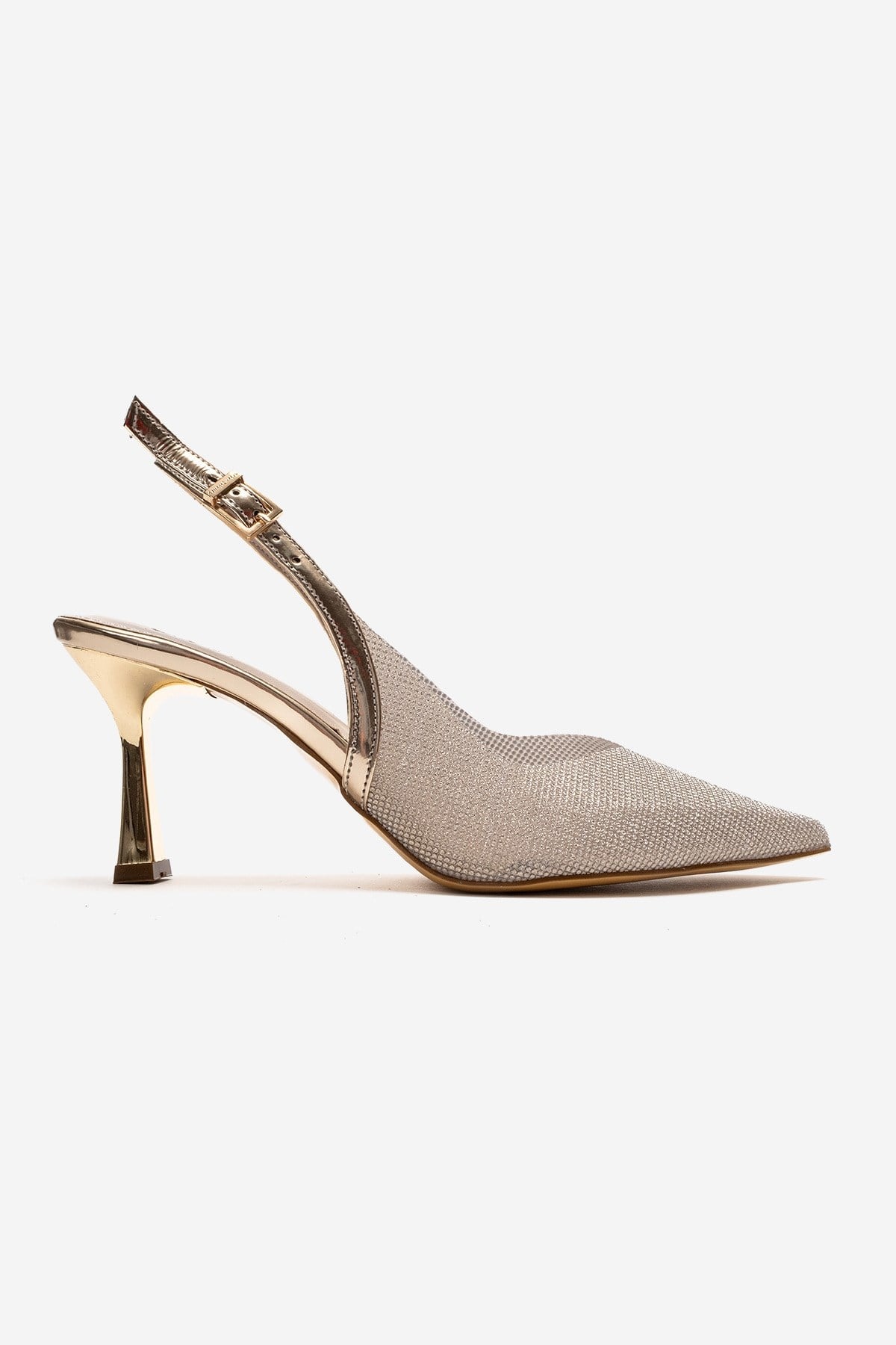 Dorata - Gold Embellished Stiletto Pump (Women)