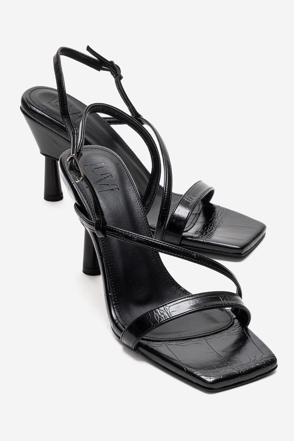 JOLENE - Black Stiletto Pump (Women)
