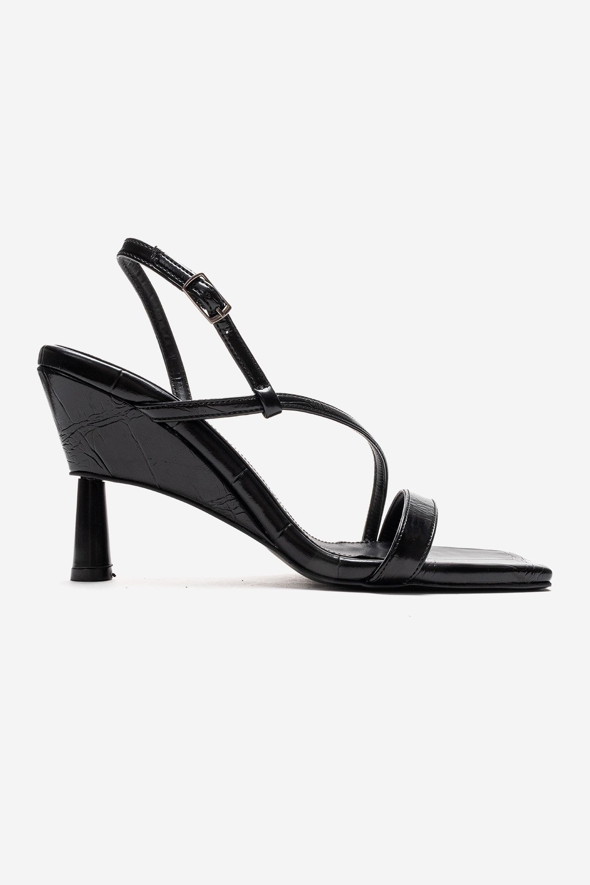 JOLENE - Black Stiletto Pump (Women)