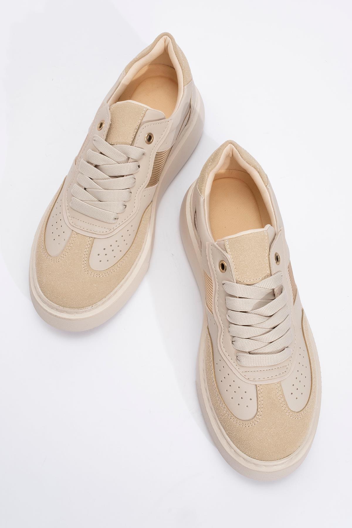 Venetia - Beige Sneaker (Women)