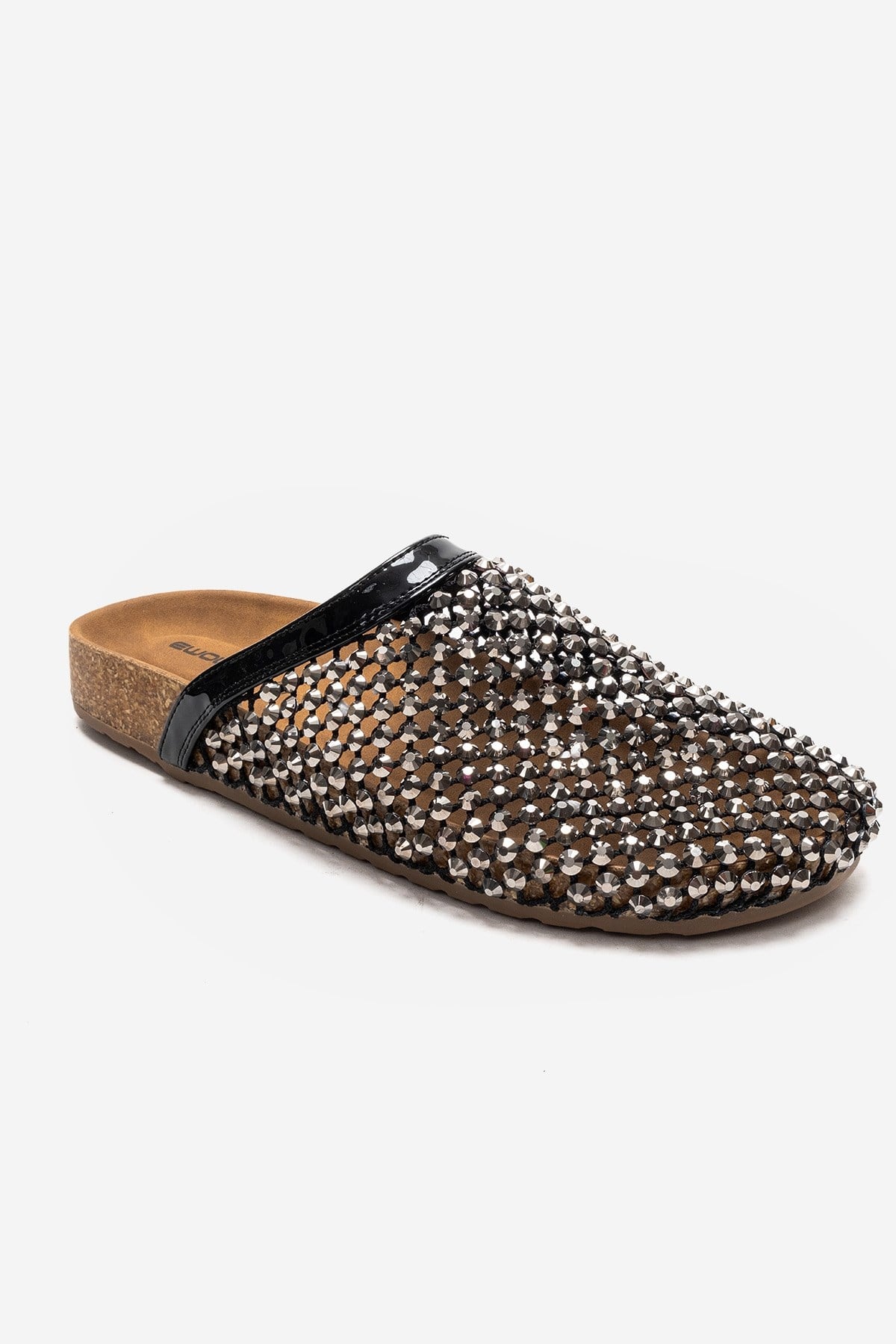 OLVEN - Black Transparent Slide (Women)
