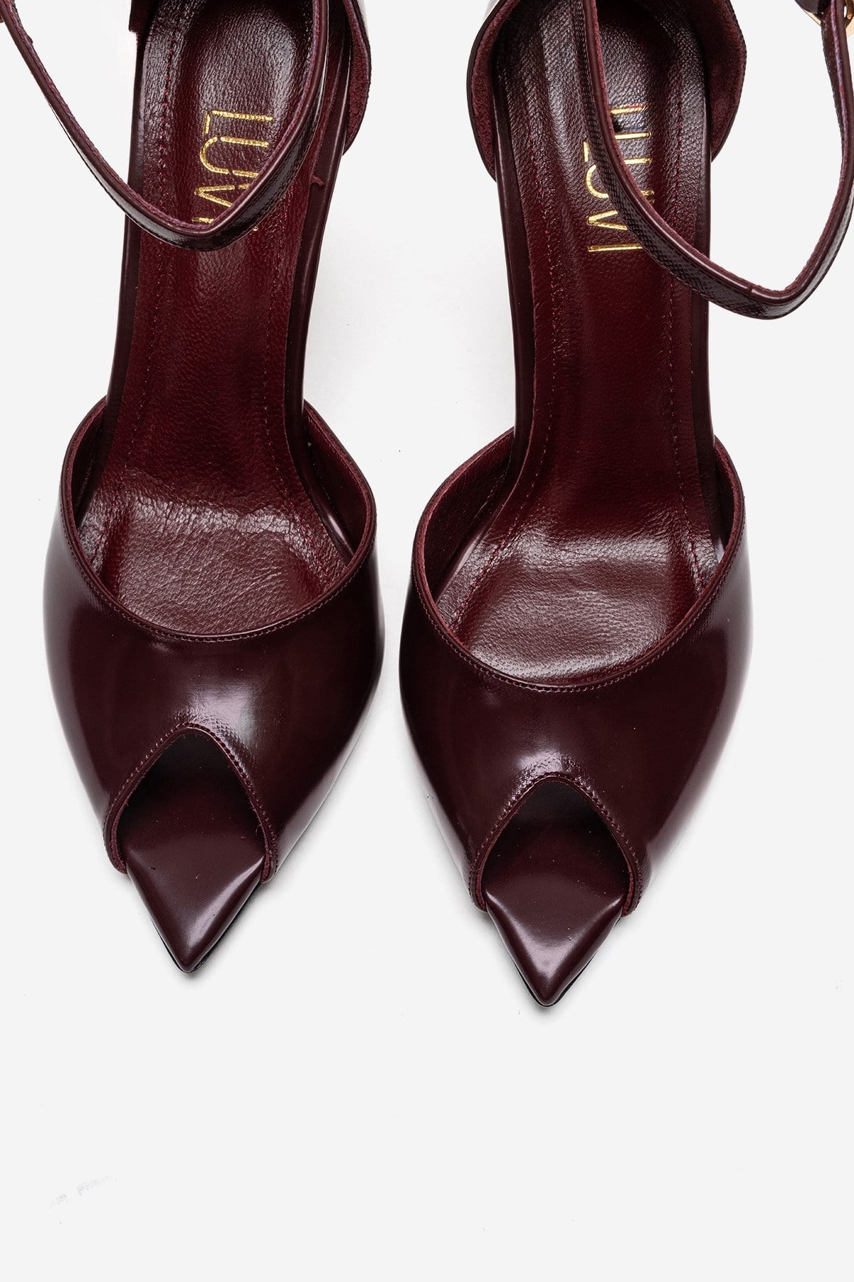 DONA - Burgundy Stiletto Pump (Women)