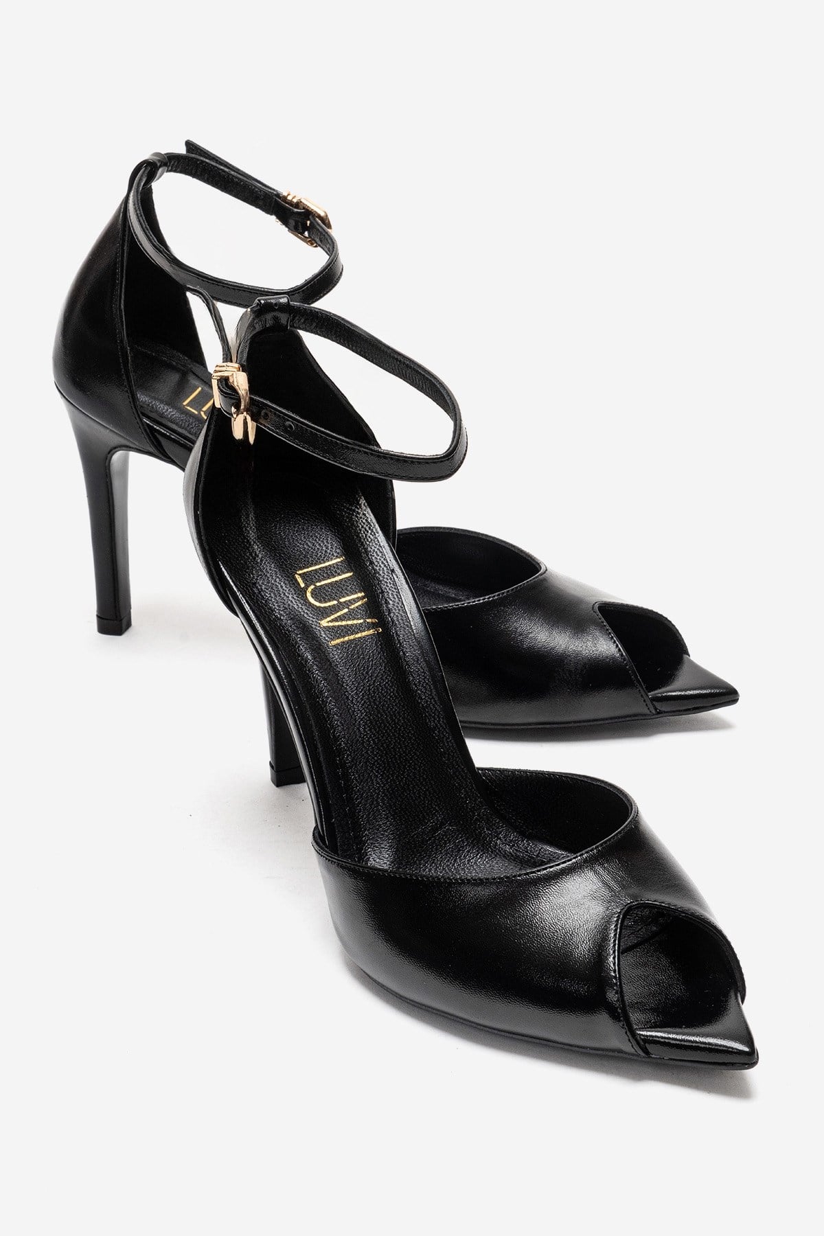 DONA - Black Stiletto Pump (Women)