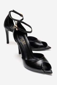 DONA - Black Stiletto Pump (Women)