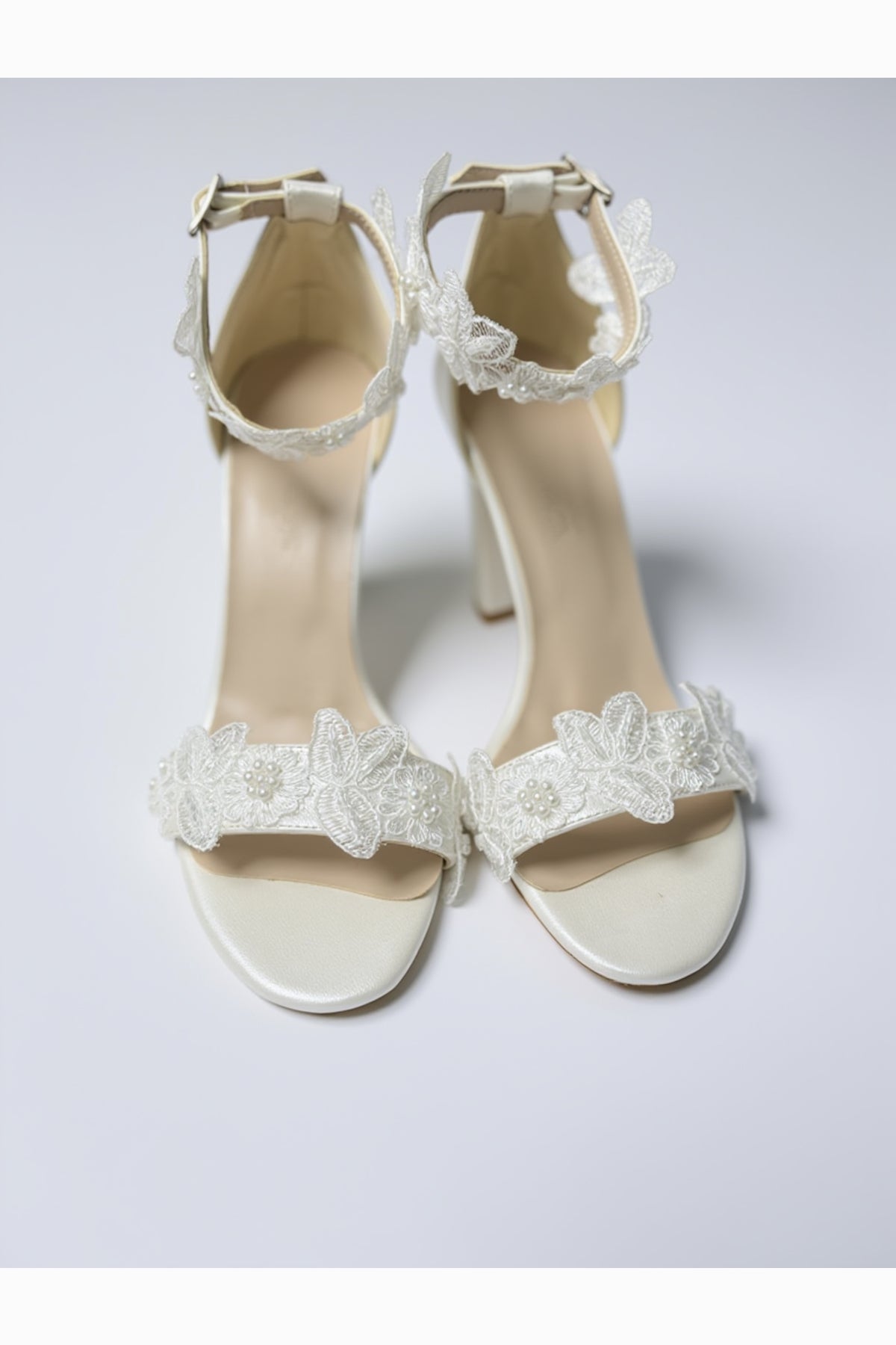 Florielle Lace Wedding Heels