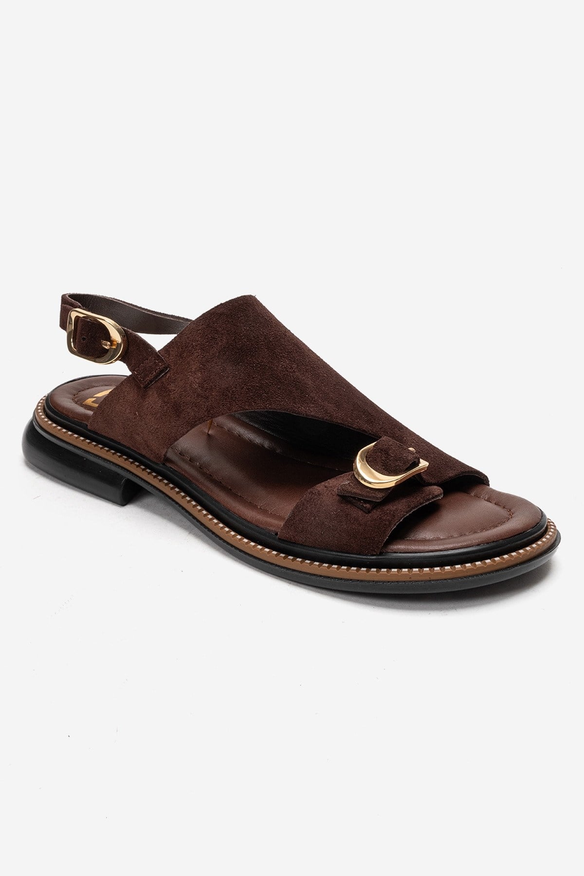 CRUEL - Cognac Genuine Leather Sandal (Women)