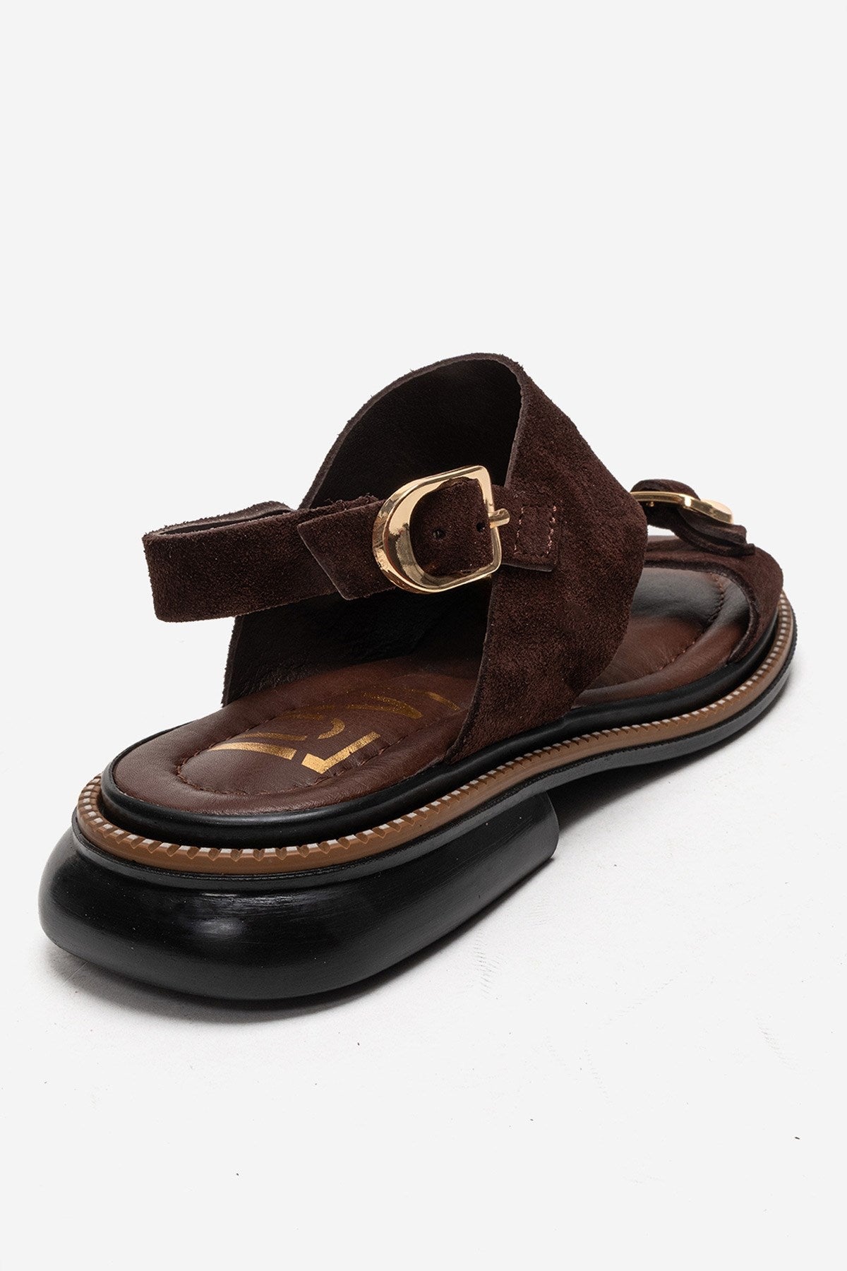 CRUEL - Cognac Genuine Leather Sandal (Women)