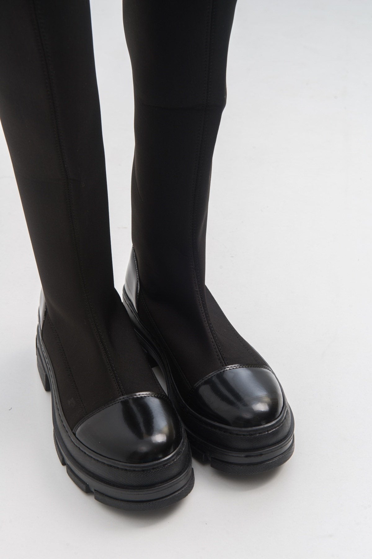 Bella Black Scuba Boot (Women)