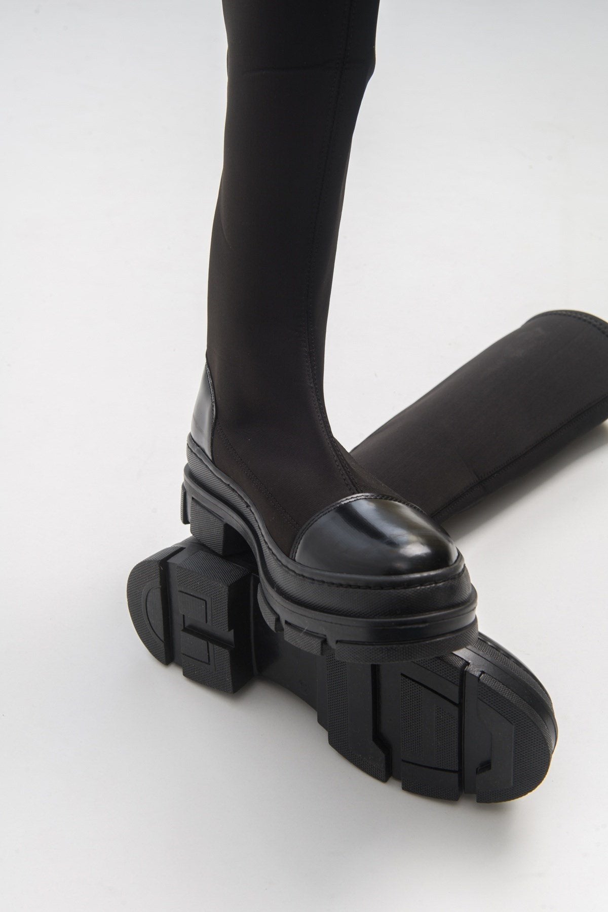 Bella Black Scuba Boot (Women)