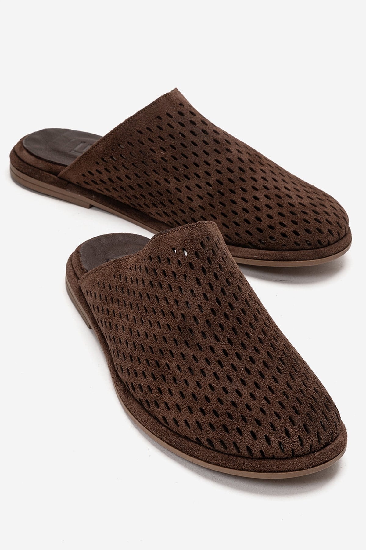 Melara - Cognac Genuine Leather Closed-Toe Slide (Women)