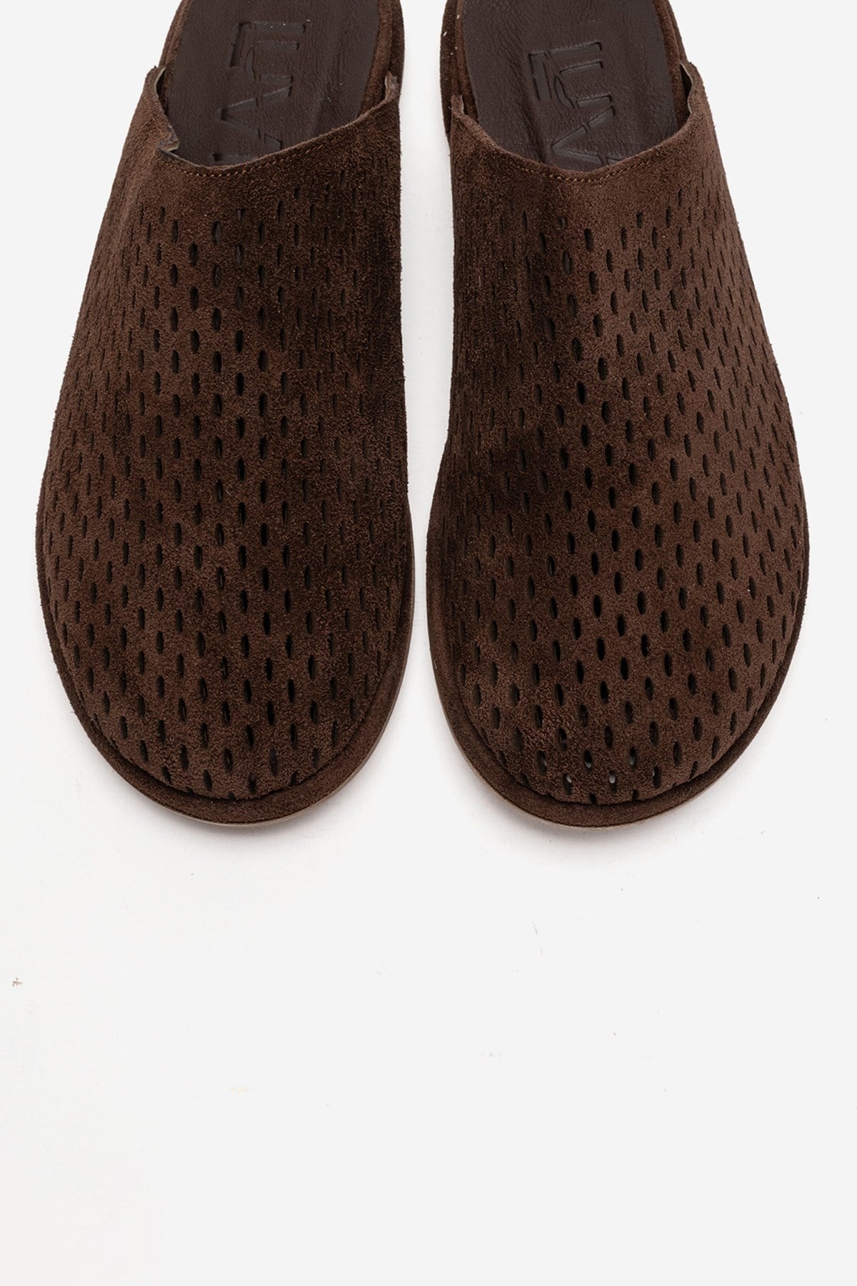 Melara - Cognac Genuine Leather Closed-Toe Slide (Women)