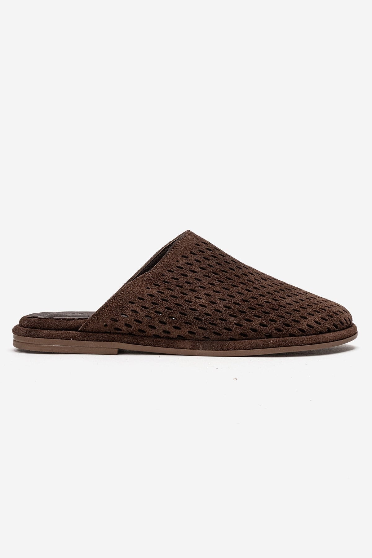 Melara - Cognac Genuine Leather Closed-Toe Slide (Women)