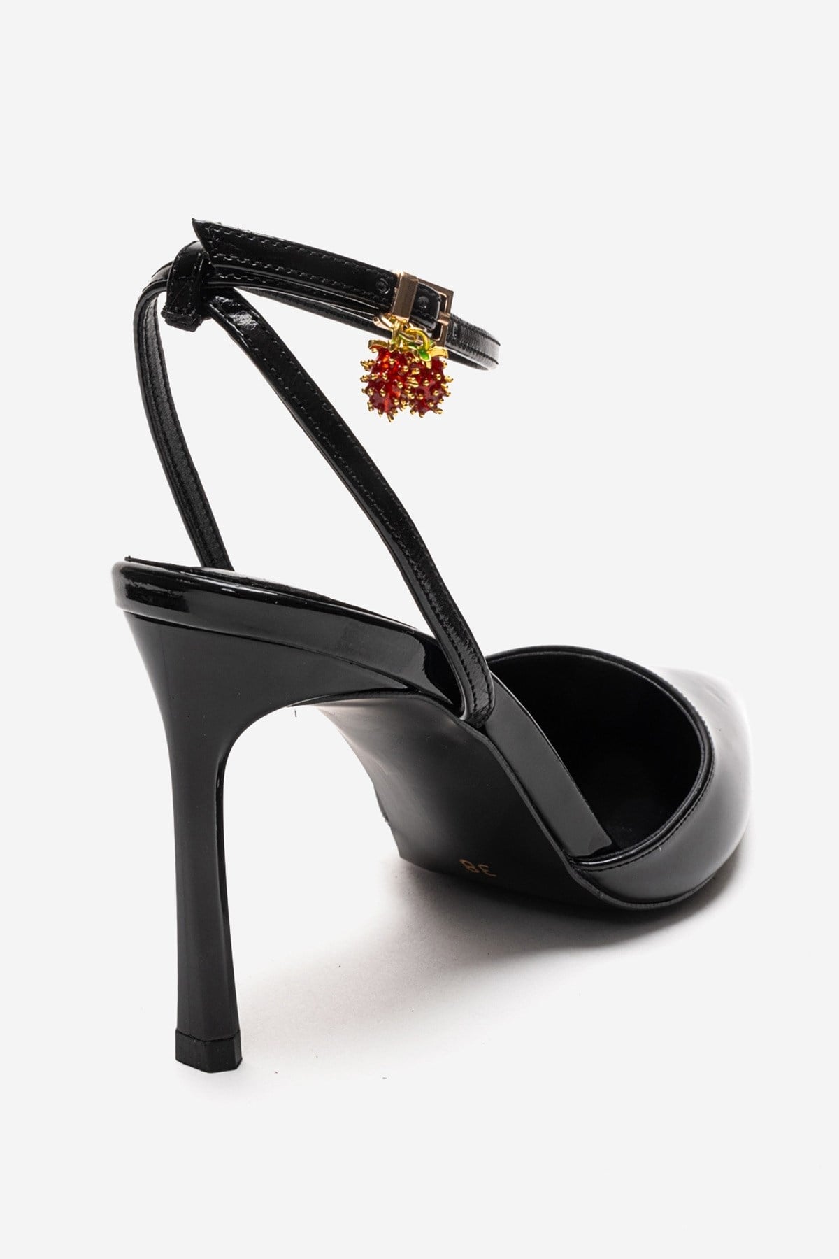 THALIA - Black Patent Stiletto Pump (Women)