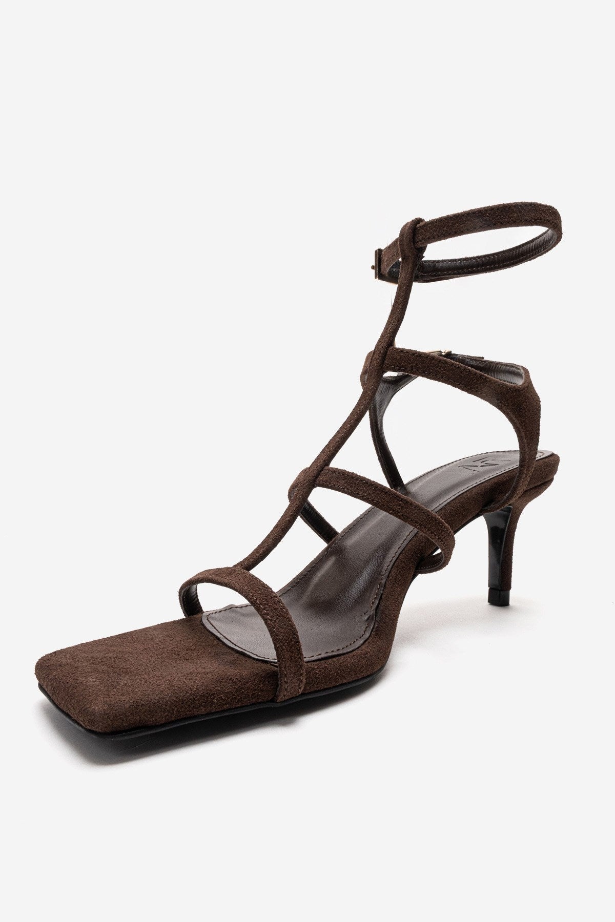 VIENTO - Brown Thin Heel Pump (Women)
