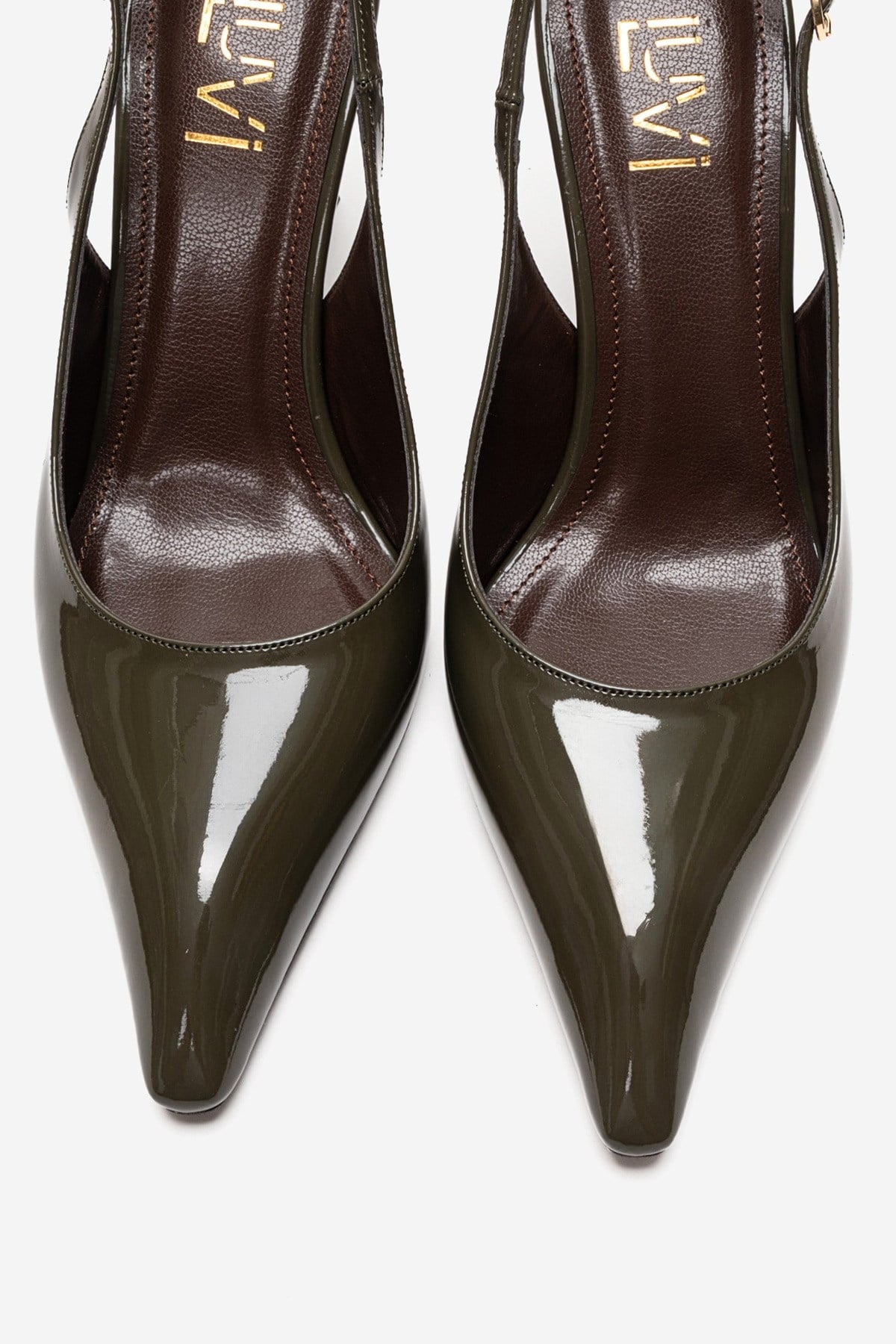 Felon - Khaki Wedge Heel Slingback Pump (Women)
