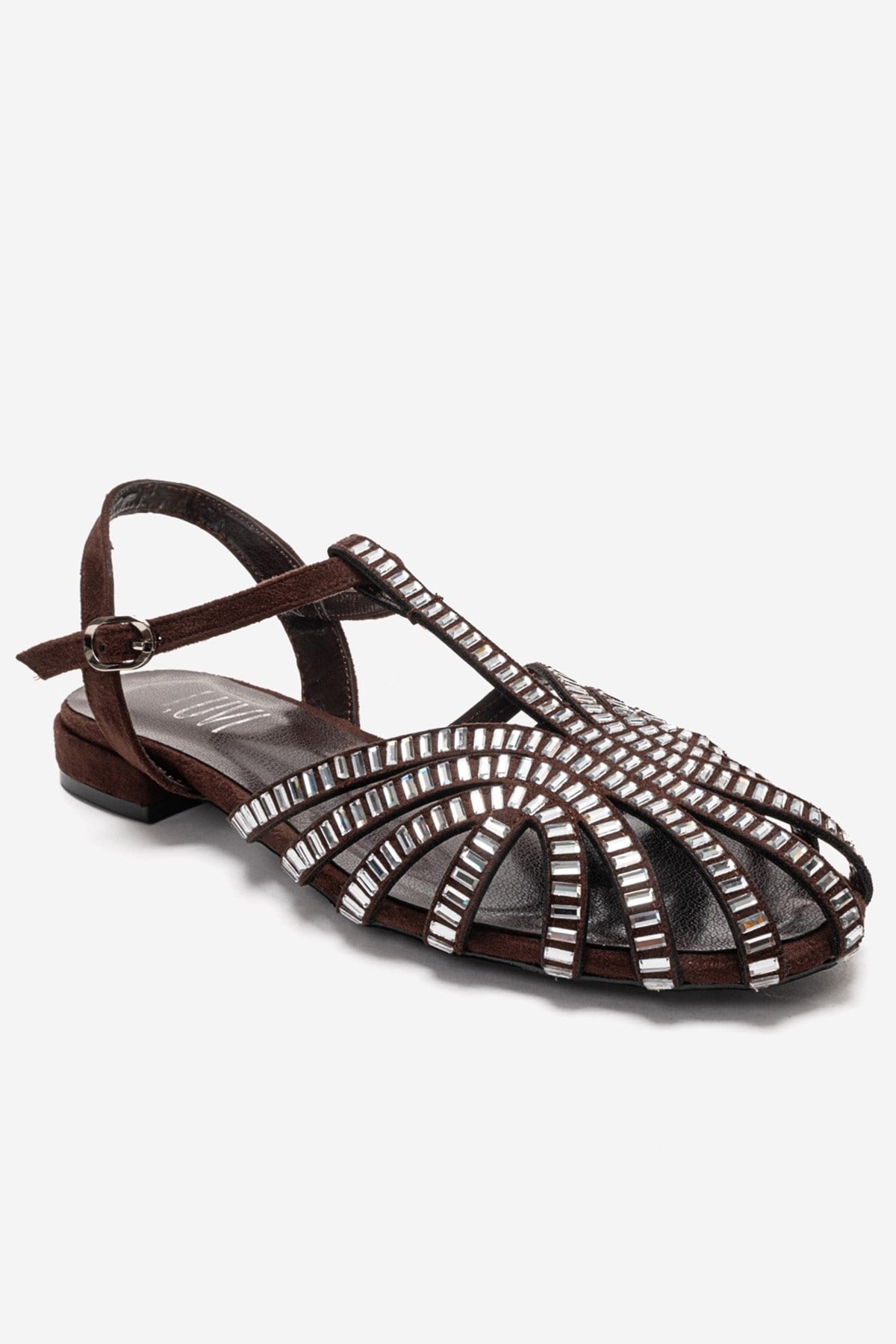 LAVINA - Brown Genuine Leather Sandal (Women)
