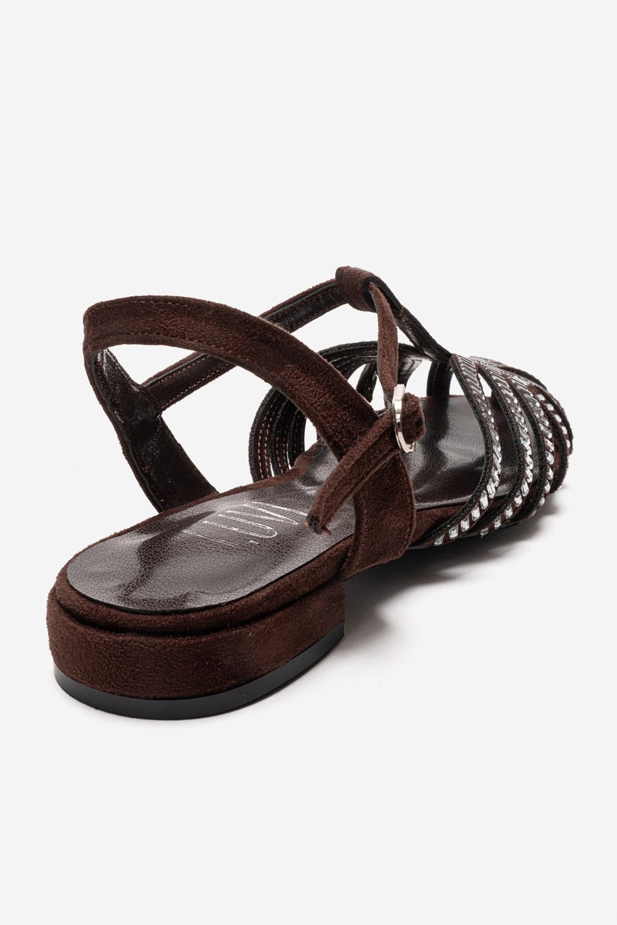 LAVINA - Brown Genuine Leather Sandal (Women) – Forever & Always Shoes