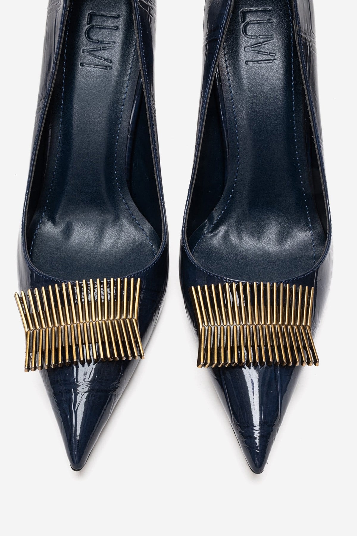 DEXEN - Navy Stiletto Pump (Women)