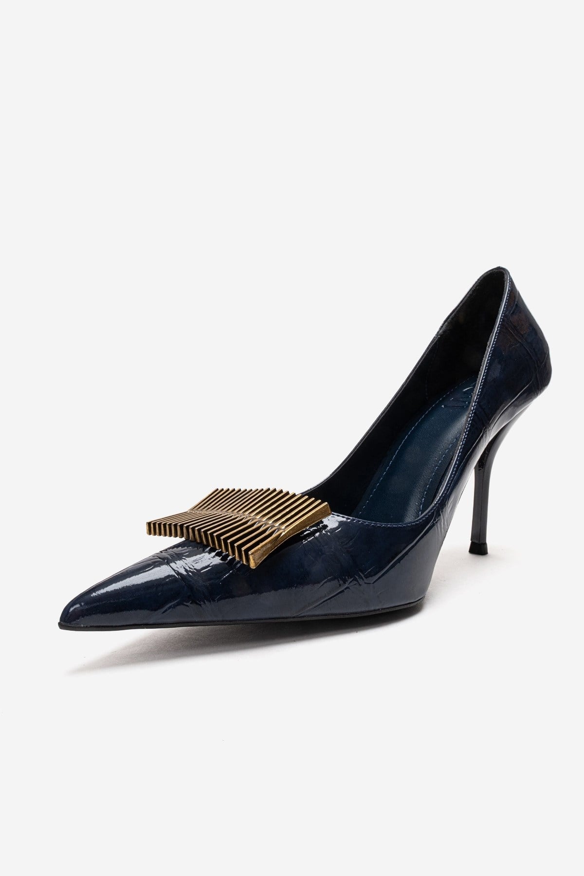DEXEN - Navy Stiletto Pump (Women)